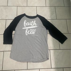Faith Over Fear Graphic Shirt
